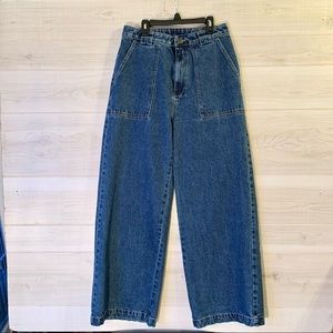 Lucy and Yak Delores high waist Wide Leg Jeans